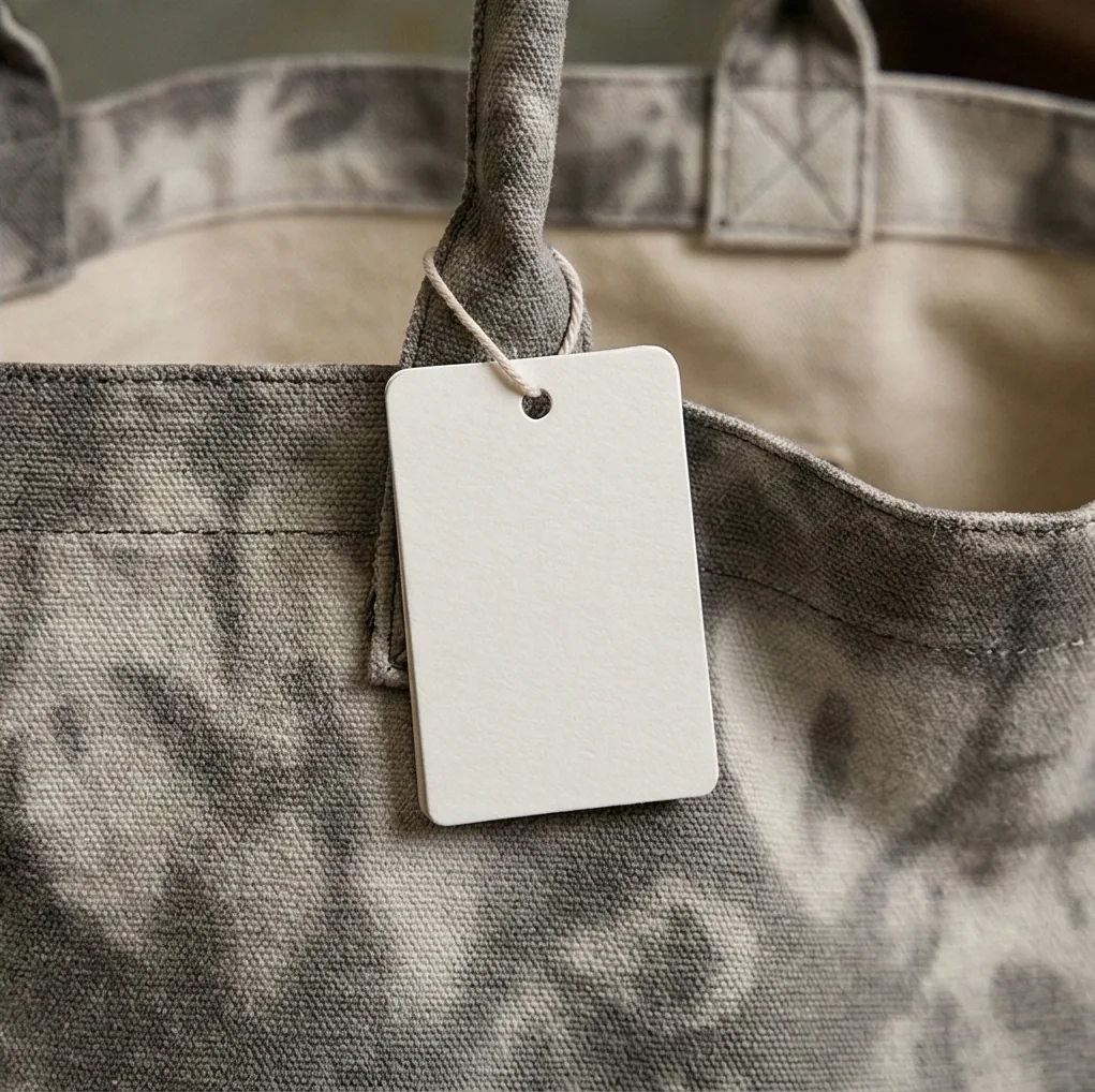 All-over print canvas tote detail 2 / 满版印花帆布托特包局部细节 2