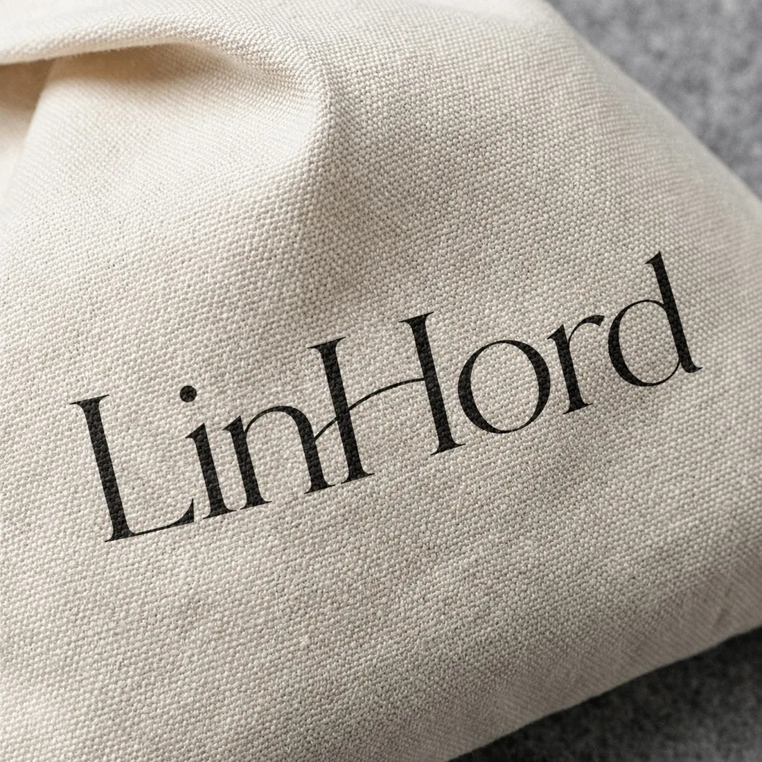 Canvas Japanese knot bag detail 1 / 帆布日式结绳包局部细节 1