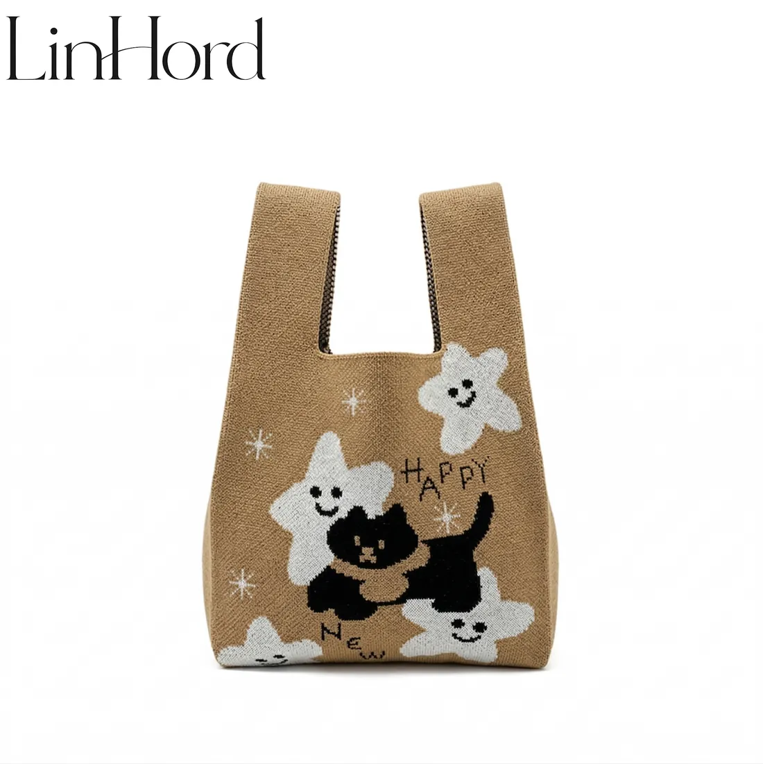 Jacquard knit vest bag product view 1 / 提花针织马甲包产品图 1