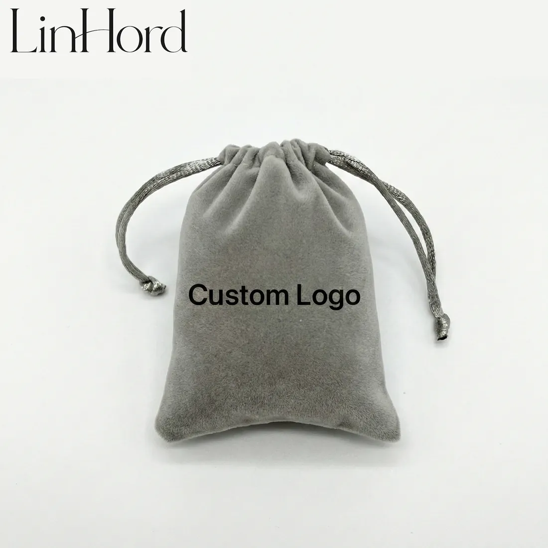 Velvet drawstring pouch product view 1 / 丝绒抽绳袋产品图 1