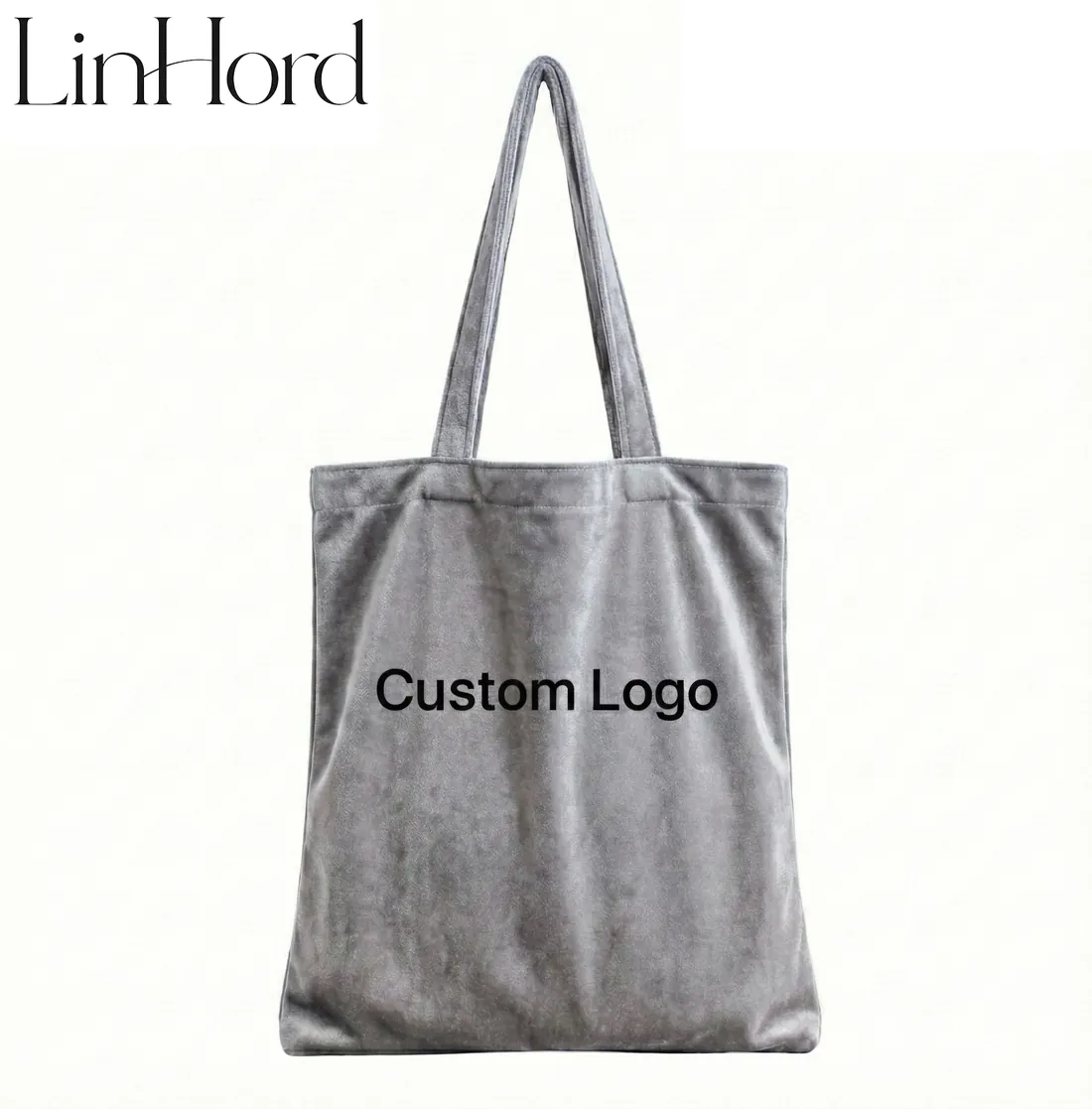 Velvet tote bag product view 1 / 丝绒托特包产品图 1