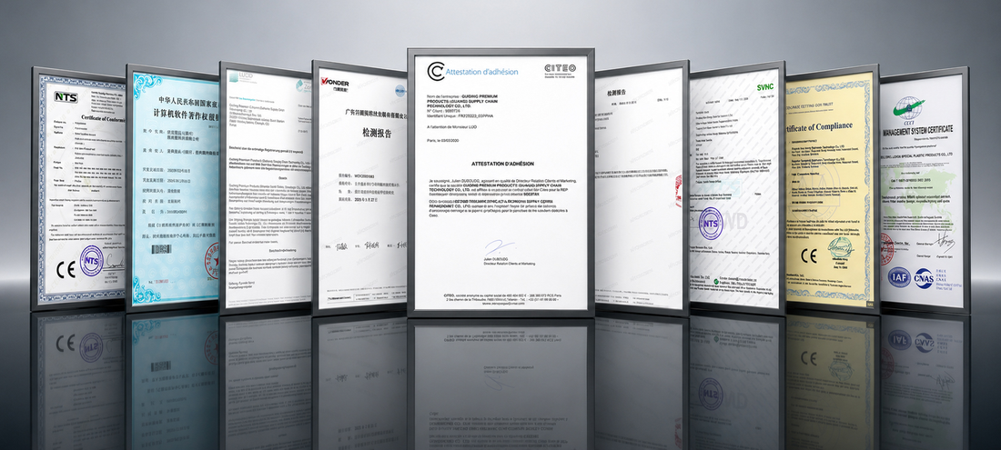 LinHord factory certifications / LinHord 工厂资质证书